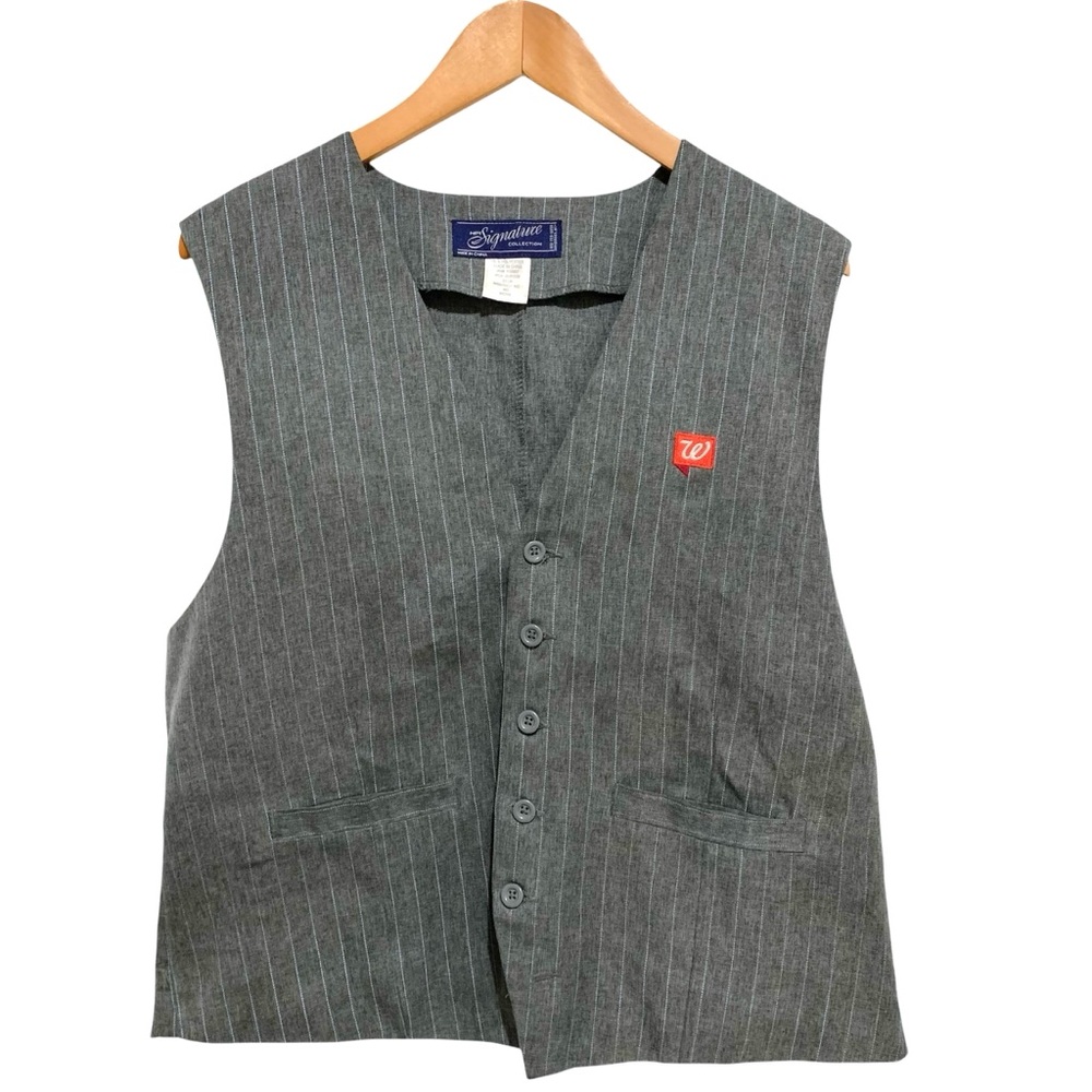 Walgreens Uniform Vest Men HPI Signature Size MD
